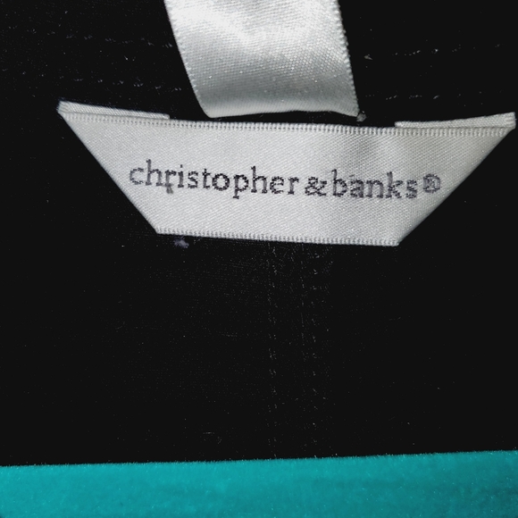 Christopher & Banks Crop Button Up Jacket 317 - Picture 5 of 5